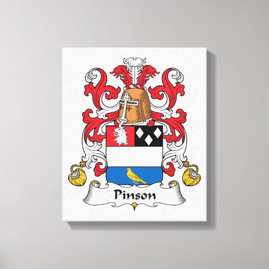 Toile Pinson Family Crest (Recto)