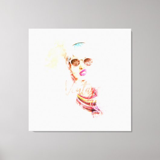 Toile Pinup Girl (Recto)