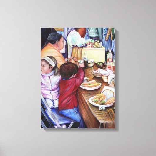 Toile Pique-nique agréable, Mexique (Recto)