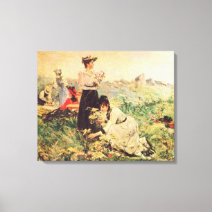 Toile Pique-nique en Normandie par Juan Luna.