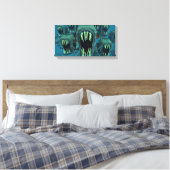 Toile Piranhas-| Zazzle_Growshop. (Insitu(Chambre))