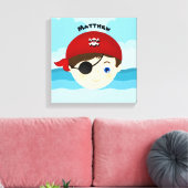Toile Pirate Boy (Insitu(Salon))