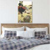 Toile Pirates de légende, William Kidd enterrant un trés (Insitu(Chambre))