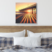 Toile Pismo Beach Pier Californie (Insitu(Chambre))