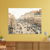 Toile Pissarro - Boulevard Montmartre, Soleil après-midi (Insitu(Salon))