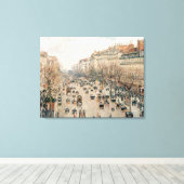 Toile Pissarro - Boulevard Montmartre, Soleil après-midi (Insitu (Plancher de Bois))