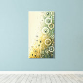 Toile Pissenlit  (Insitu (Plancher de Bois))