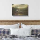 Toile Piste De Course Ou Décès Sur Un Cheval Pâle (Insitu(Chambre))