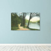 Toile Piste indienne de Maplewood Park (Insitu (Plancher de Bois))