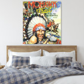 Toile Piste Mohawk, Vue des Indiens Mohawk (Insitu(Chambre))