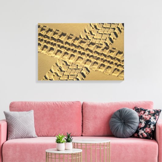 Toile PISTES DE SABLE 16x24 (Insitu(Salon))