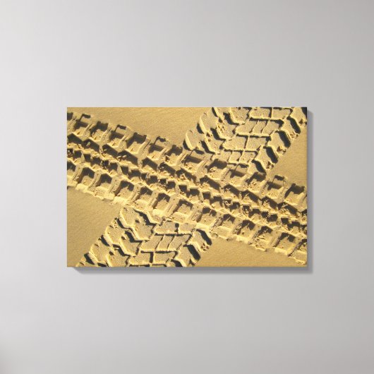 Toile PISTES DE SABLE 16x24 (Recto)