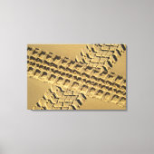 Toile PISTES DE SABLE 24x36 (Recto)