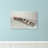 Toile Pistol à trois barils (Insitu (Plancher de Bois))