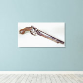 Toile Pistol appartenant à Abd el-Kader (Insitu (Plancher de Bois))