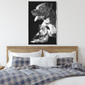 Toile Pitbull (Insitu(Chambre))