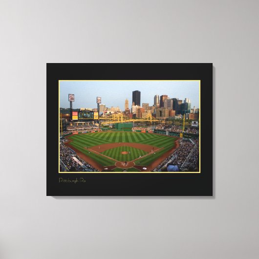 Toile Pittsburgh Stadium Photo (Recto)