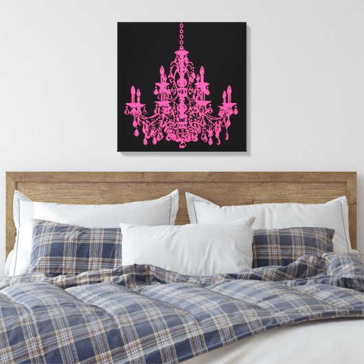 Toile PixDezines do-it-yourself lustre en cristal rose/A (Insitu(Chambre))