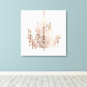 Toile PixDezines do-it-yourself lustre or couleur/Rose (Insitu (Plancher de Bois))