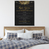 Toile PixDezines programme de mariage d'un lustre en fau (Insitu(Chambre))