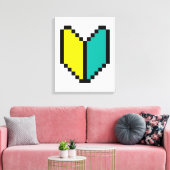Toile Pixel 8 bits Wakaba / Mark Shoshinsha (Insitu(Salon))