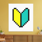 Toile Pixel 8 bits Wakaba / Mark Shoshinsha (Insitu(Salon))