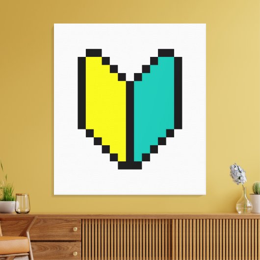 Toile Pixel 8 bits Wakaba / Mark Shoshinsha (Insitu(Salon))
