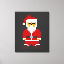 Pixel Pose Père Noël