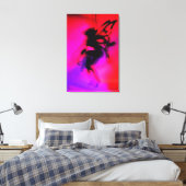 Toile Pixie Danser en rose (Insitu(Chambre))