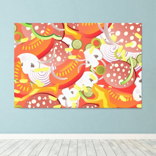 Toile Pizza (Insitu (Plancher de Bois))