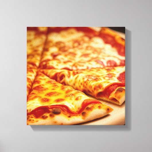 Toile Pizza au fromage (Recto)