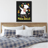 Toile Pizza Chef Cadeau Italien Pizza Lover Hommes Pizza (Insitu(Chambre))