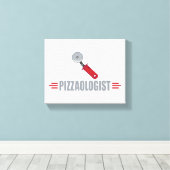 Toile Pizza drôle (Insitu (Plancher de Bois))