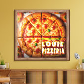 Toile Pizza Pizzeria Design (Insitu(Salon))