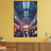 Toile Place de marché de l'intérieur San Francisco Ferry (Insitu(Salon))