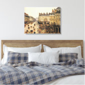 Toile Place du Théâtre Français, Paris Pluie par Pissarr (Insitu(Chambre))