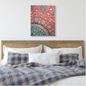 Toile plafond texturé peint (Insitu(Chambre))