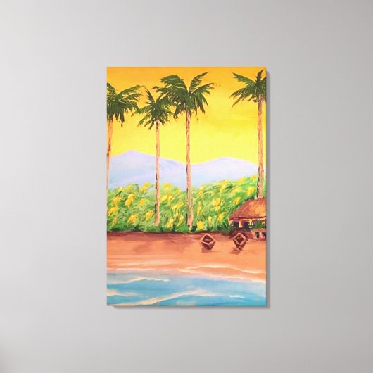 Toile Plage (Recto)