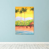 Toile Plage (Insitu (Plancher de Bois))