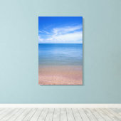 Toile Plage à marée basse (Insitu (Plancher de Bois))