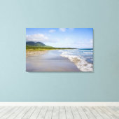 Toile Plage au vent, Nevis (Insitu (Plancher de Bois))