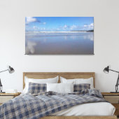 Toile Plage bleue et blanche (Insitu(Chambre))