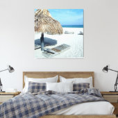 Toile Plage Cabana Art Pittoresque tropical (Insitu(Chambre))