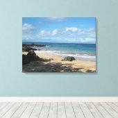 Toile Plage Canvas Art Maui (Insitu (Plancher de Bois))