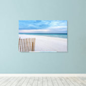 Toile Plage clôture matin Destin Floride Canvas (Insitu (Plancher de Bois))