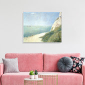 Toile Plage de Bas Butin, Honfleur, 1886 (Insitu(Salon))