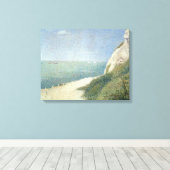 Toile Plage de Bas Butin, Honfleur, 1886 (Insitu (Plancher de Bois))