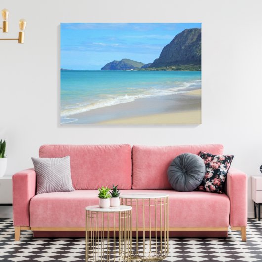 Toile Plage de Bellows (Insitu(Salon))