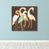 TOILE PLAGE DE CRANES D'ART POP STRETCHÉ CANVAS ART IMPR (Insitu (Plancher de Bois))