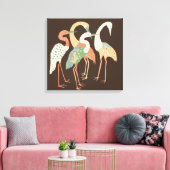 TOILE PLAGE DE CRANES D'ART POP STRETCHÉ CANVAS ART IMPR (Insitu(Salon))